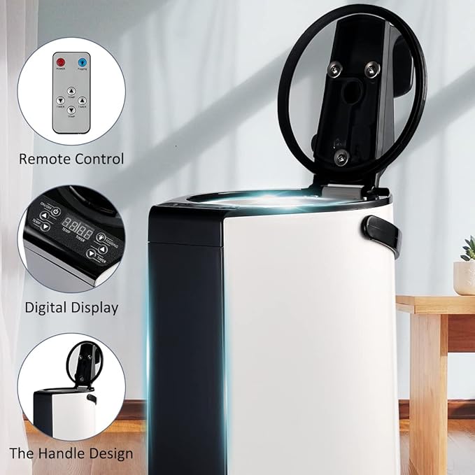 Sauna Steamer, Portable Steam Generator, 3L Stainless Steel Steamer - Image 5