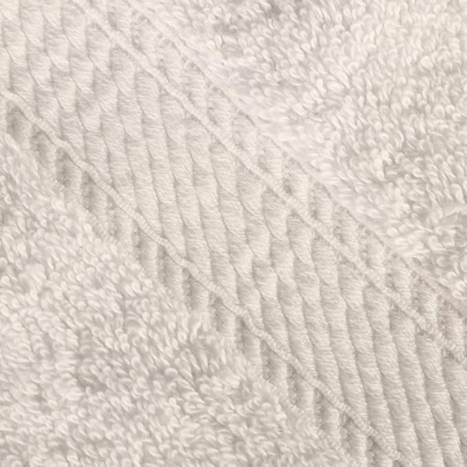 SUPERIOR Egyptian Cotton Pile 3 Piece Towel Set, Includes 1 Bath, 1 Hand - Image 3