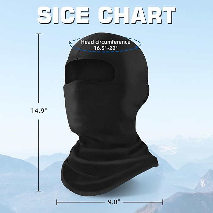 Xeoxarel 6 Pack Balaclava Ski Mask - Image 6
