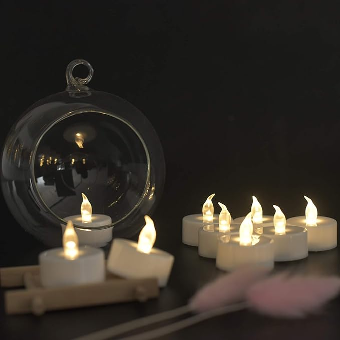 200Pack Battery Tea Lights Candles - Image 3