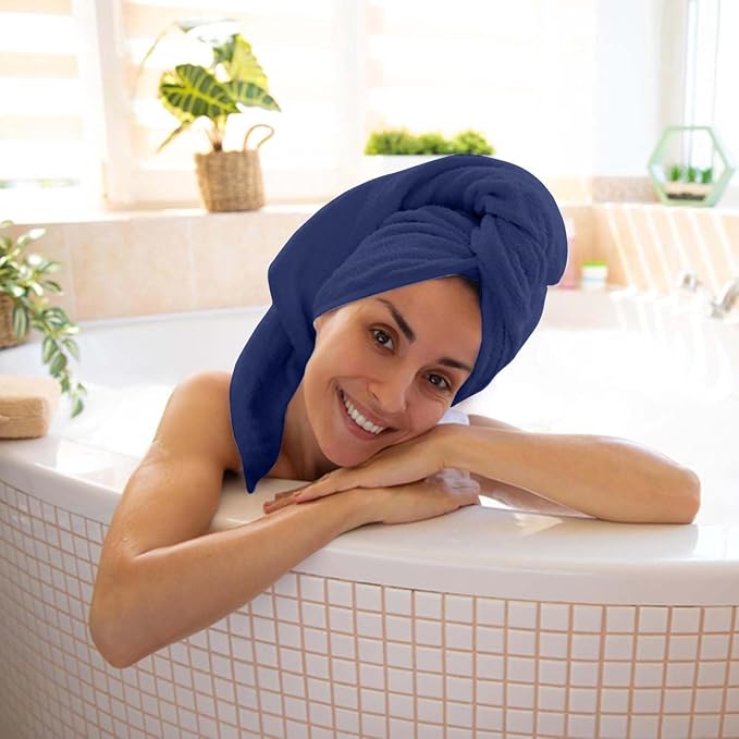 KAHAF COLLECTION 6 Pack Bath Towels Set 100% Ring Spun Cotton, Lightweight - Image 5
