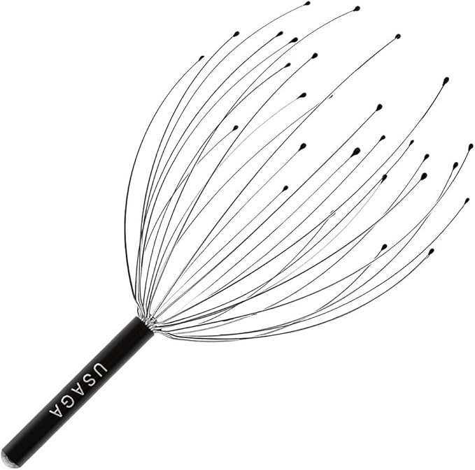USAGA 28 Fingers Head Scratcher, Head Massager, Scalp Massager - Image 9