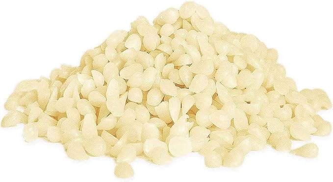 10 LB White Beeswax Pellets for Candle Making, Bees Wax Pastilles for Hair Care by fclayvts