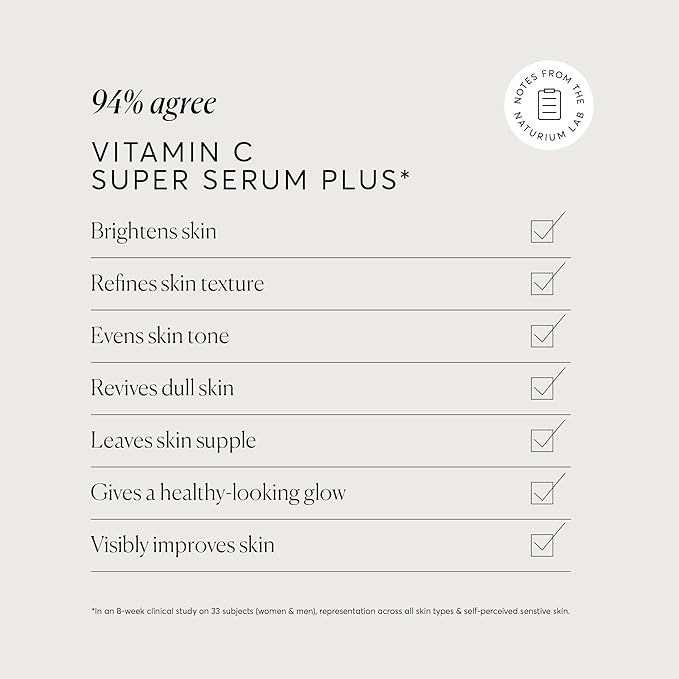 Naturium Vitamin C Super Serum Plus Jumbo, Smoothing Face Care, plus Retinol - Image 6