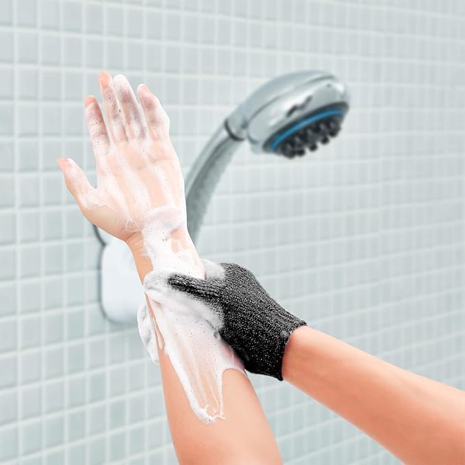 6Pairs Exfoliating Gloves - Image 5