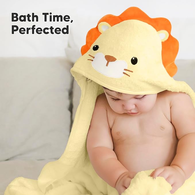 KeaBabies Hooded Baby Towel for Newborn - Image 9