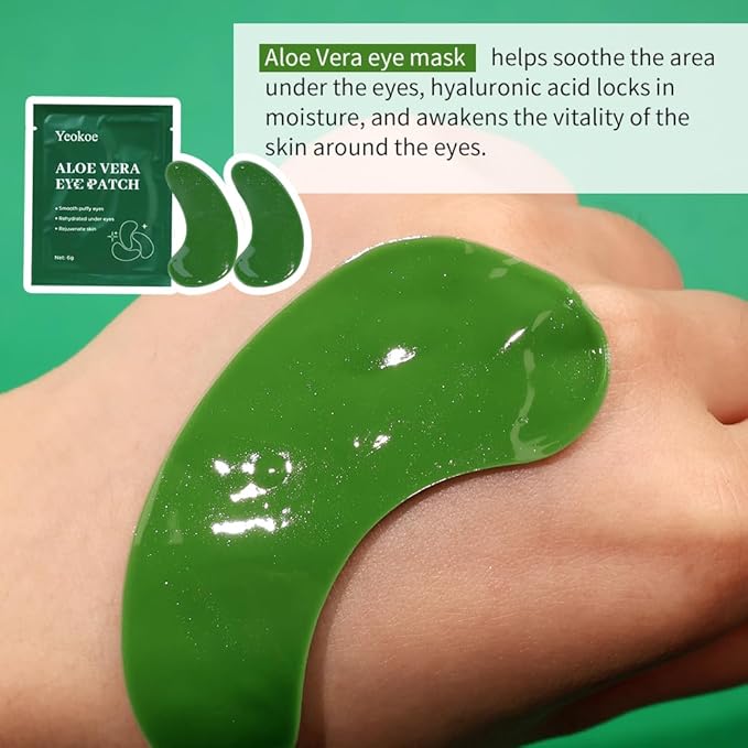Yeokoe Under Eye Patches For Puffy Eyes and Dark Circles Wrinkle, 30 Pairs Face - Image 7