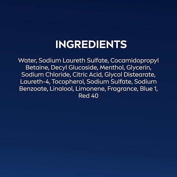 NIVEA MEN Cool Body Wash, Icy Menthol and Yuzu Scent, 3-in-1 Men's Body Wash - Image 11