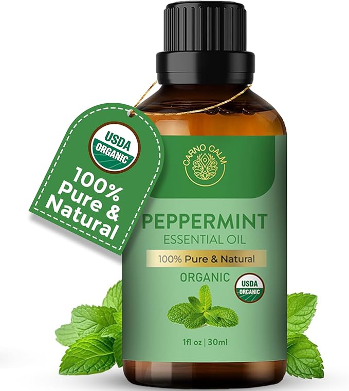 Peppermint Essential Oil | USDA Certified Organic Peppermint Oil | - Image 2