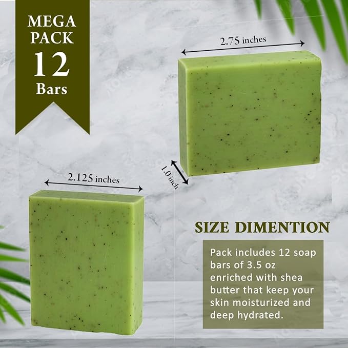 Simple Scents Australia Eucalyptus Scented Natural Soap Bars, 3.5oz - Image 7