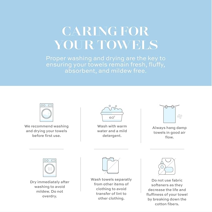 White Classic Luxury Black Hand Towels - Image 9