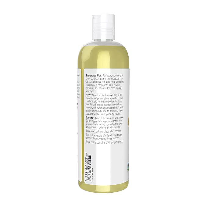 NOW Foods Solutions, Sweet Almond Oil, 100% Pure Moisturizing Oil, Promotes - Image 3