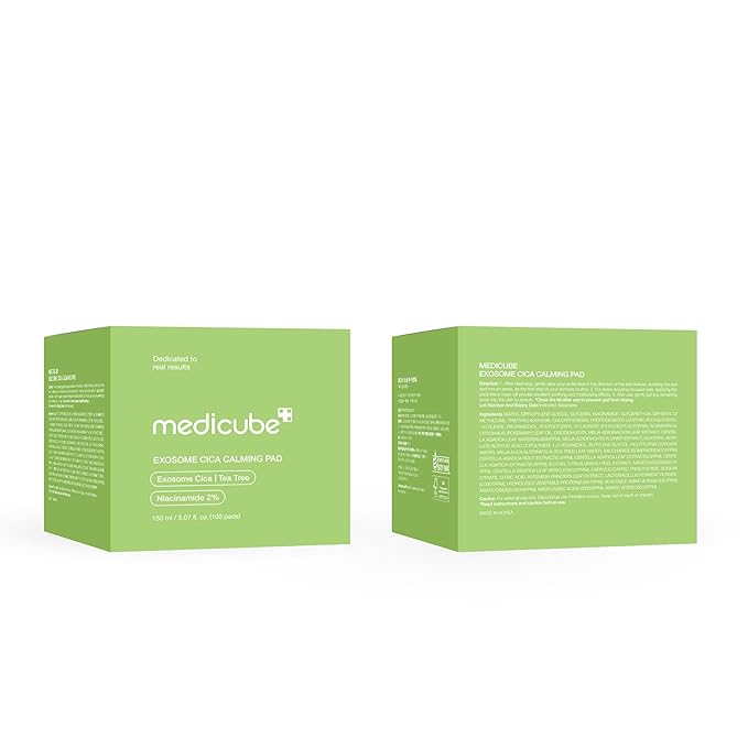 medicube Toner Pads Exosome CICA Tea Tree Calming Toner Pad - Image 7