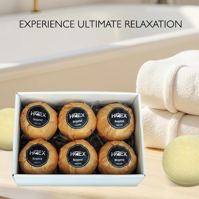 HZEX Charcoal Activated Bath Bombs - Image 6