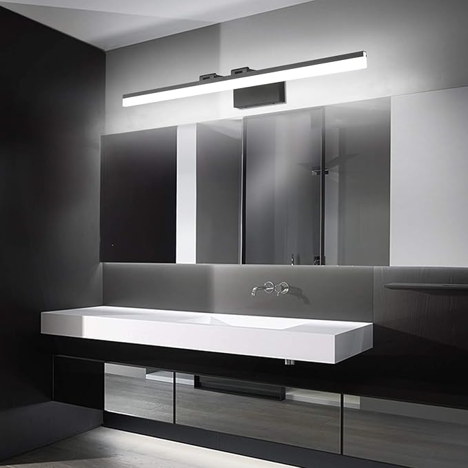 SOLFART Modern Bathroom Light Fixtures 39.3Inch Modern LED Vanity Lights Above - Image 2