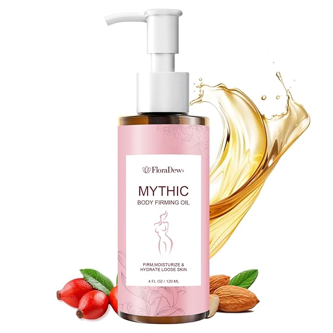 Mythic Body Oils for Women Skin Tightening Body Firming Oil Scented for Dry by FloraDew