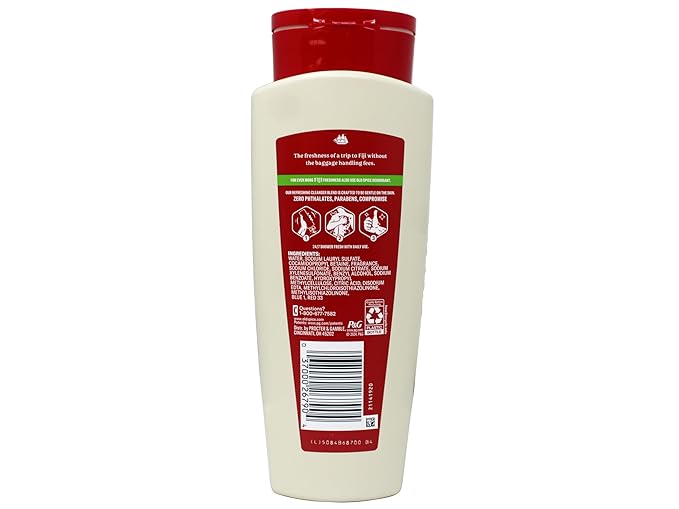 Old Spice Fresher Collection Fiji Scent Men's Body Wash 16 Oz - Image 4