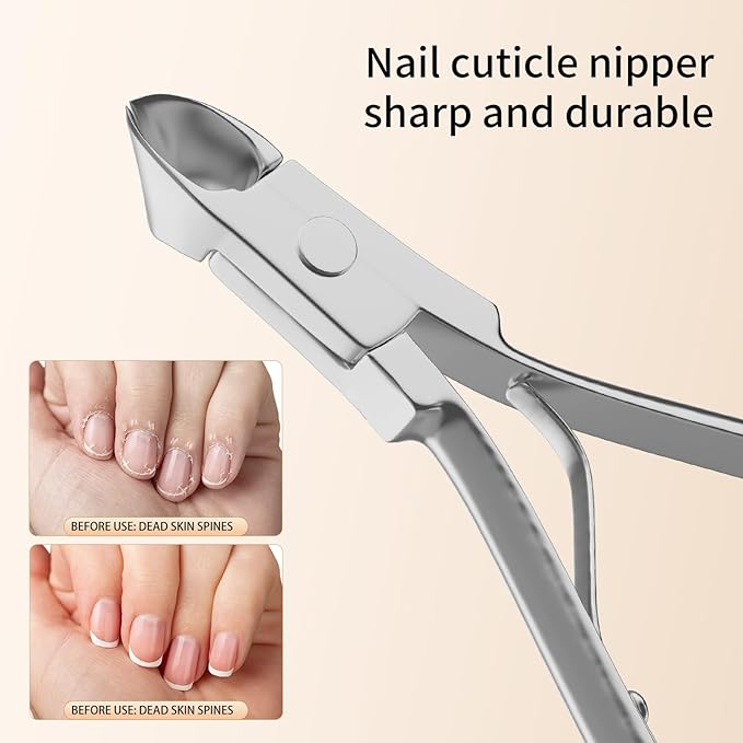 ZIZZON Manicure, Pedicure Kit, Nail Clippers Set of 12Pcs, Professional - Image 4