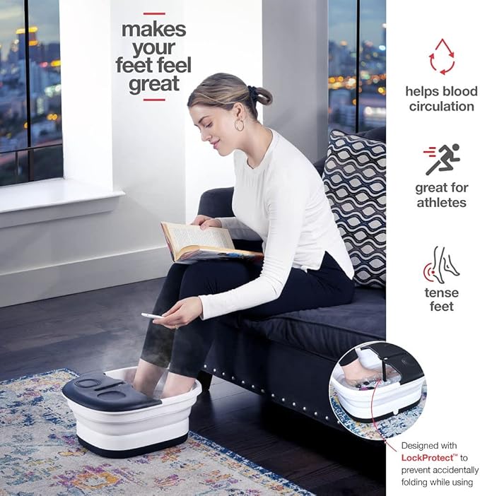 Medical king Foot Spa with Heat and Massage and Jets Includes A Remote Control - Image 4