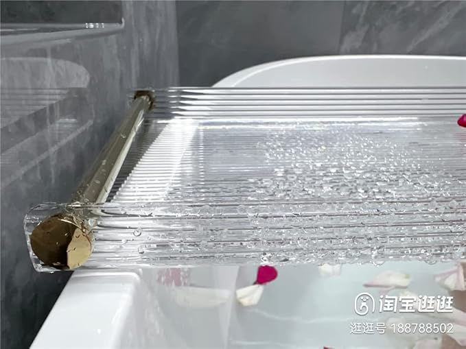 WANLIAN 33-Inch Luxury Bathtub Caddy Tray - Image 7