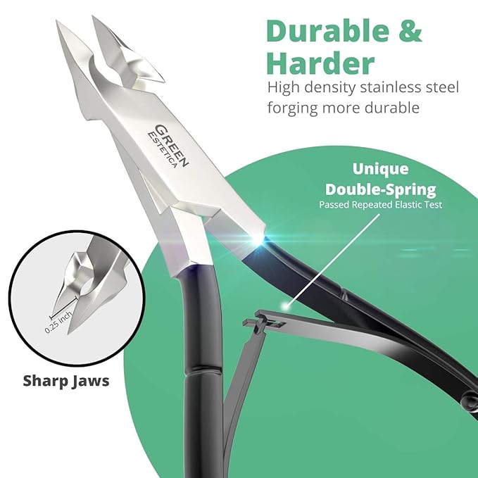 Professional Cuticle Trimmer Nail Cuticle Cutter Stainless Steel Cuticle Nippers - Image 7