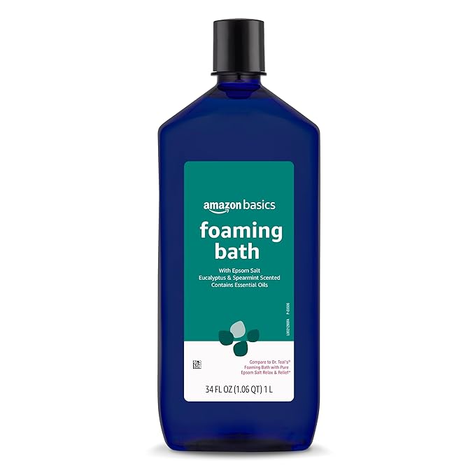 Amazon Basics Eucalyptus & Spearmint Scented Foaming Bath by AmazonBasics