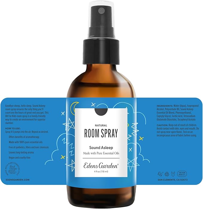Edens Garden Sound Asleep Natural Room & Linen Spray – 100% Pure Essential Oil - Image 9