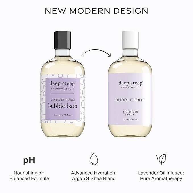Deep Steep Lavender Vanilla Bubble Bath - Image 4