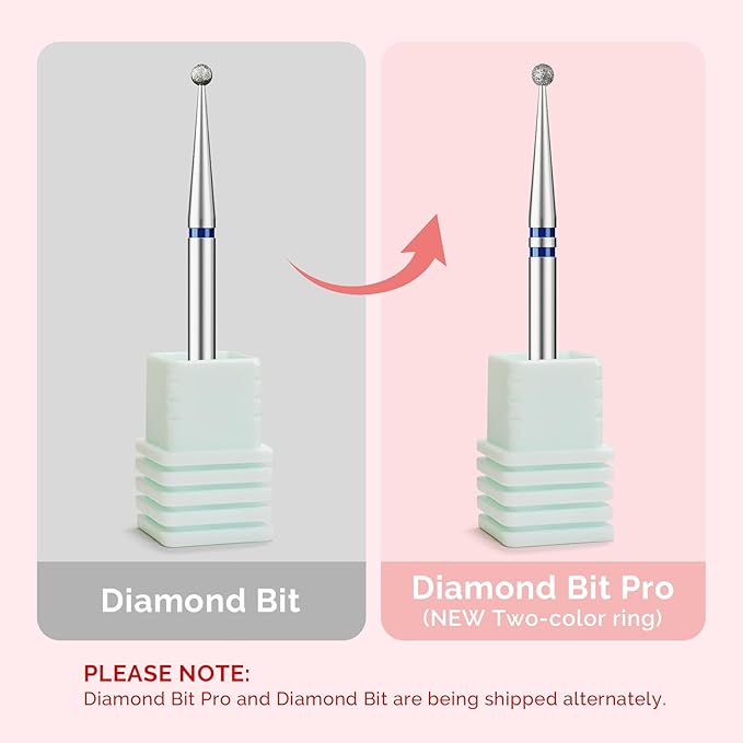 MelodySusie 1.8mm Ball Shape Cuticle Clean Nail Drill Bit 3/32'', Professional - Image 3