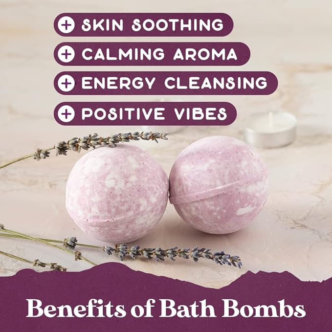 Purple Canyon Lavender Bath Bombs - Image 2