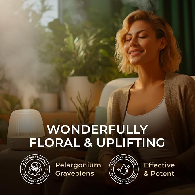 100% Pure Egyptian Geranium Essential Oil - Image 3