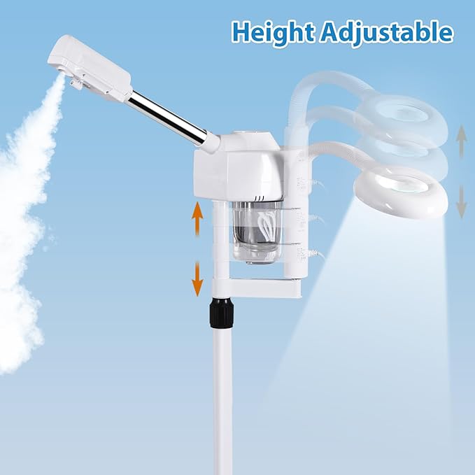 HomGarden Professional Facial Steamer 2 in 1 Steamer - Image 5