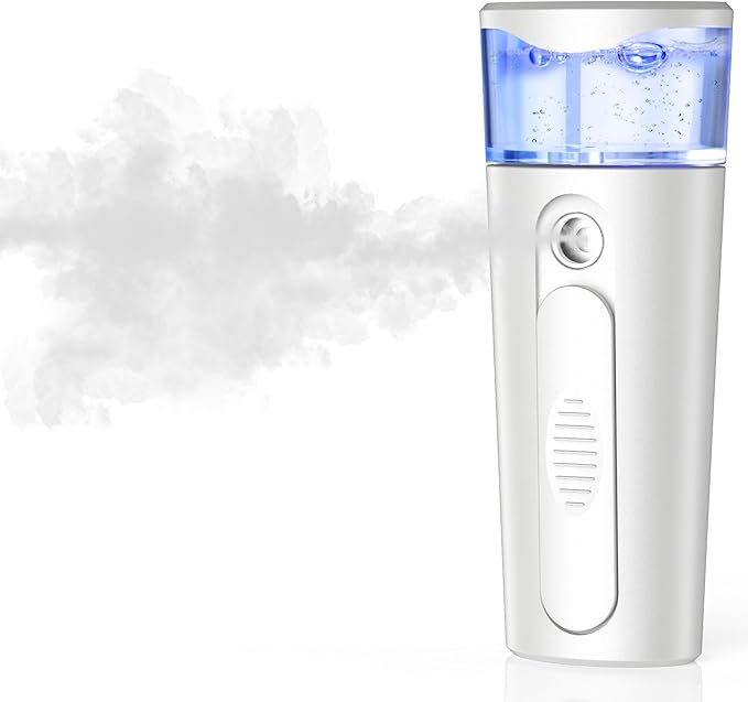 withthesun Portable Nano Face Mister, Facial Steamer, USB Rechargeable Cool by withesun