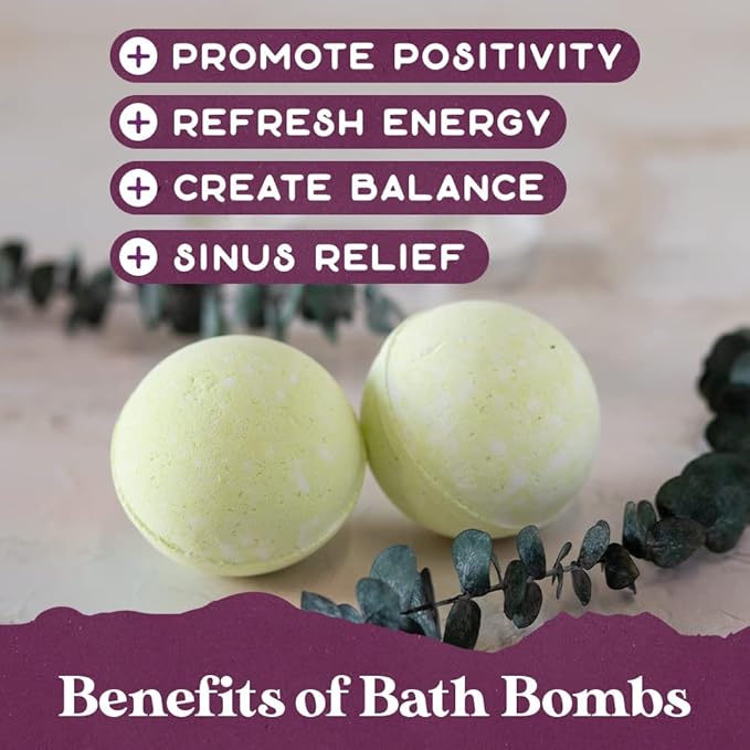 Purple Canyon Eucalyptus Bath Bombs - Image 2
