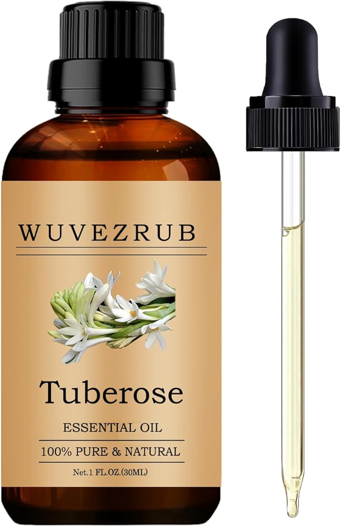 Tuberose Essential Oils, 30ML Pure and Natural Essential Oil by WUVEZRUB