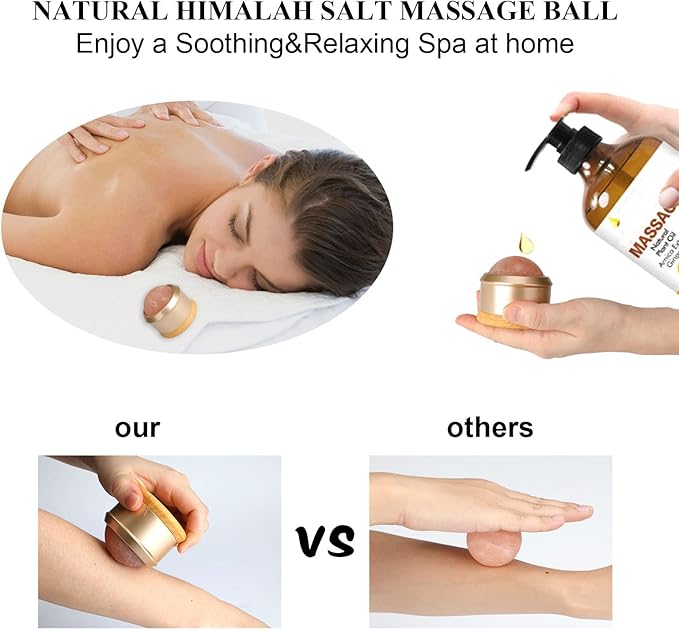 gemshan Himalayan Salt Massage Ball - Image 2