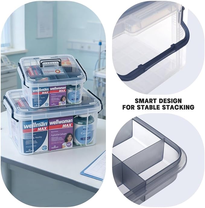 HEY FOLY 15qt Medicine Organizer Storage Box - Image 2