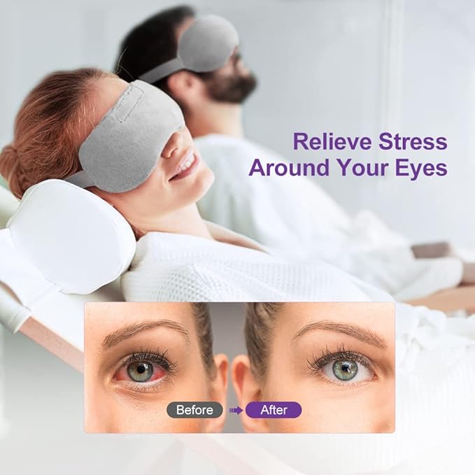 Umisleep Lavender Eye Mask, Aromatherapy Weighted Sleep Mask - Image 3