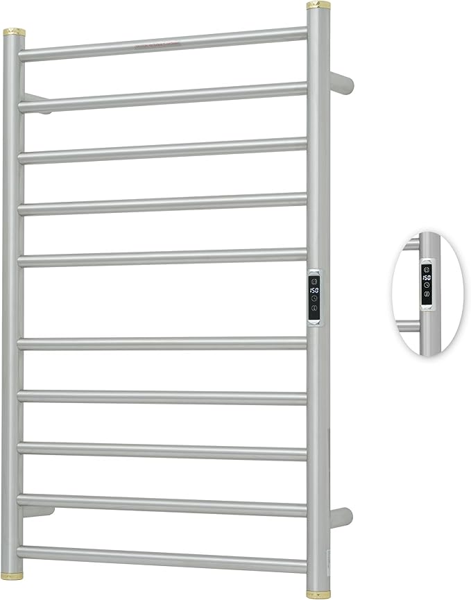 Electric Towel Warmer Rack, Heating Towel Warmer, Timer & Temperature Control - Image 9