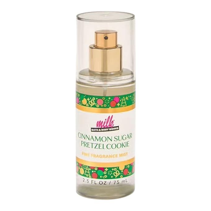 Bath and Body Works Cinnamon Sugar Pretzel Cookie Fine Fragrance Mist Travel by BathBodyWorks