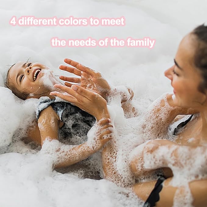 Loofah Sponge 4 Pack, 60G Soft Loofa Bath Sponges Luffa - Image 6