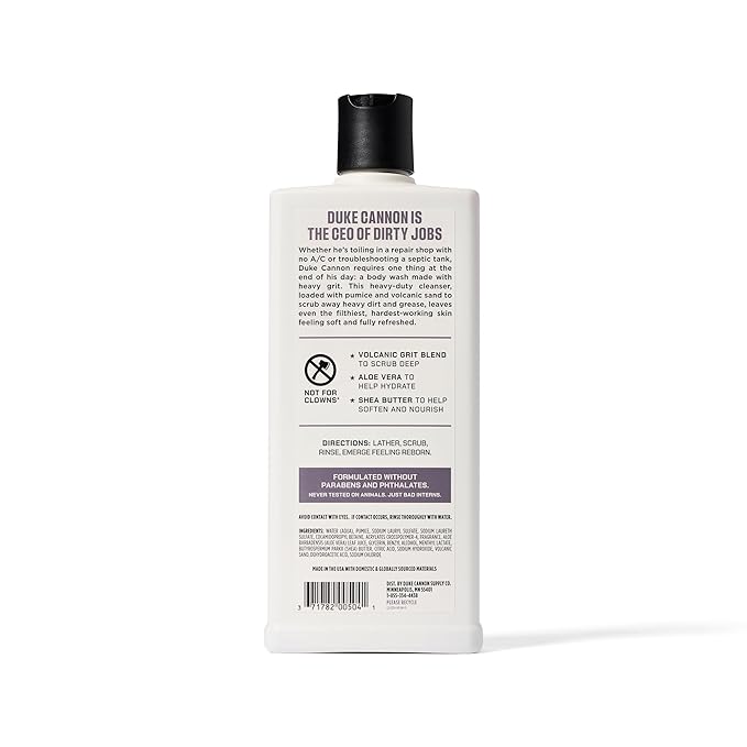 Duke Cannon Heavy Grit Body Wash - Image 7