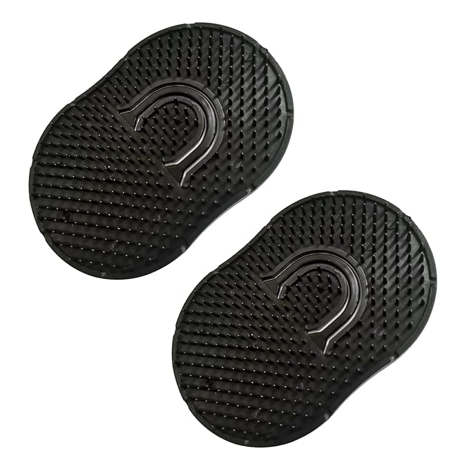 Soft 'N Style 2 Packs Pocket Palm Combs, Shampoo Comb, Massager Hair Brush Comb by Soft+%27N+Style