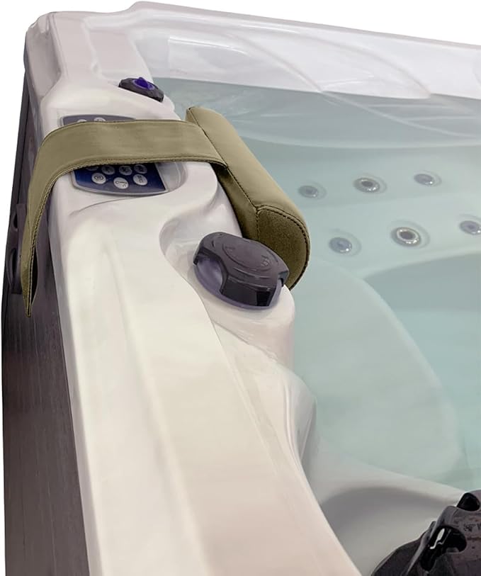 Poolzilla Universal Beige Spa Pillow, Made of Soft Foam - Image 7