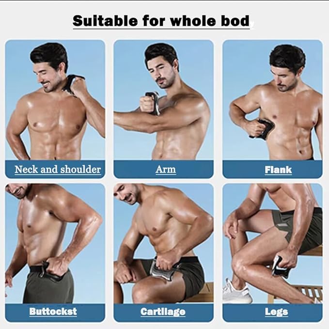 Gua Sha Massage Tool Fascia Knife Multifunctional Muscle Discomfort Relief - Image 8