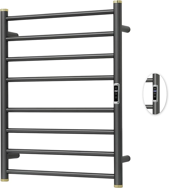 Electric Towel Warmer Rack, Heating Towel Warmer, Timer & Temperature Control - Image 9
