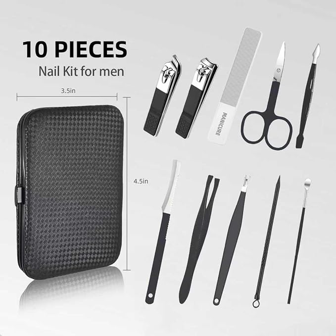 10Pcs Manicure Pedicure Kit Professional Manicure kit - Image 2
