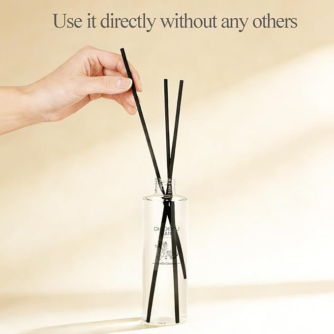 Chloefu LAN Cherry Blossoms Reéd Diffuser Refill 200ml/6.76 fl oz Natural - Image 4