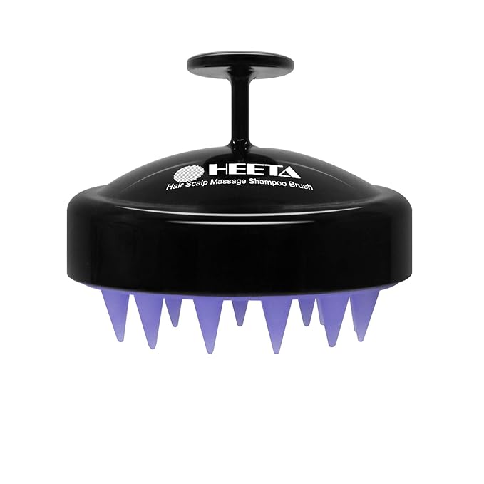 HEETA Scalp Massager Hair Growth, Soft Silicone Scalp Scrubber Shampoo Brush - Image 8