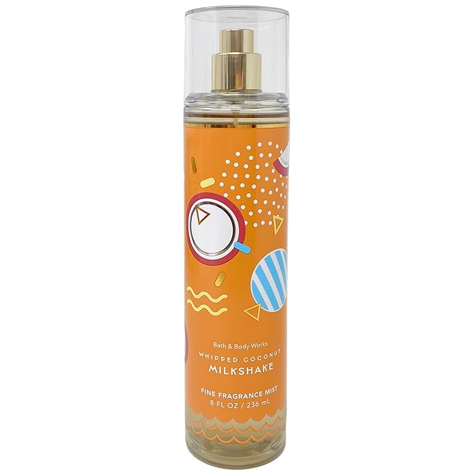 Bath & Body Works Whipped Coconut Milkshake 3 Pack Fragrance Mist Bundle - Image 2